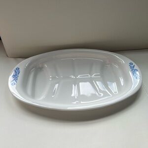Vintage Corningware Corelle Blue Flower Platter